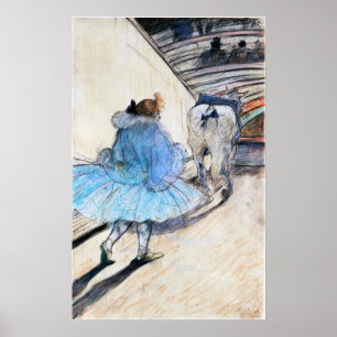 Toulouse-Lautrec - Im Zirkus, Betreten Des Ri… Poster