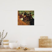 Toulouse-Lautrec - In der Strecke Poster (Küche)