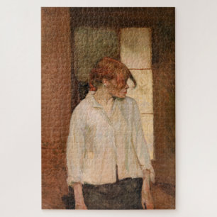 Toulouse-Lautrec - In Montrouge, Rosa La Rouge Puzzle