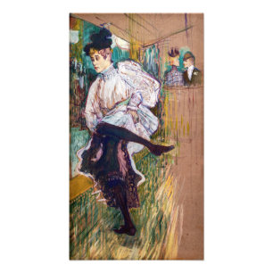 Toulouse-Lautrec - Jane Avril beim Tanzen Fotodruck