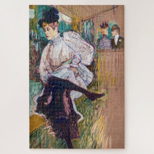 Toulouse-Lautrec - Jane Avril beim Tanzen Puzzle
