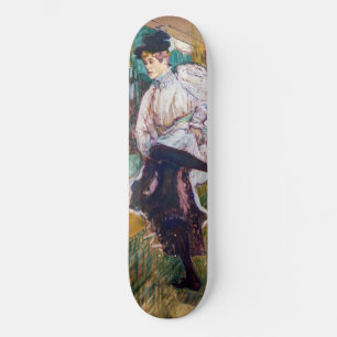 Toulouse-Lautrec - Jane Avril beim Tanzen Skateboard