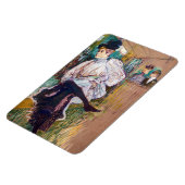 Toulouse-Lautrec - Jane Avril Dancing Magnet (Linke Seite)