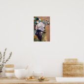 Toulouse-Lautrec - Jane Avril Dancing Poster (Küche)