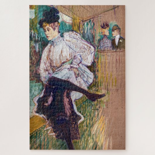 Toulouse-Lautrec - Jane Avril Dancing Puzzle (Vertikal)
