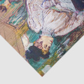 Toulouse-Lautrec - Jane Avril Dancing Seidenpapier (Ausschnitt)