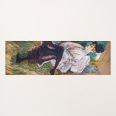 Toulouse-Lautrec - Jane Avril Dancing Yogamatte (Rückseite (Horizontal))