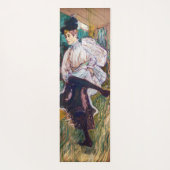 Toulouse-Lautrec - Jane Avril Dancing Yogamatte (Rückseite)