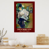 Toulouse-Lautrec: Jane Avril Danzante Poster (Küche)