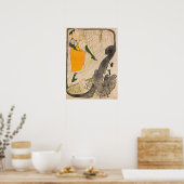 Toulouse-Lautrec - Jane Avril Poster (Küche)