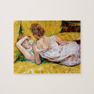 Toulouse-Lautrec Kunstpuzzle: Zwei Freundinnen Puzzle