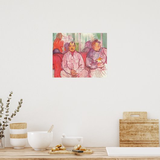 Toulouse-Lautrec - Kuppelhalter 1894 Poster (Küche)