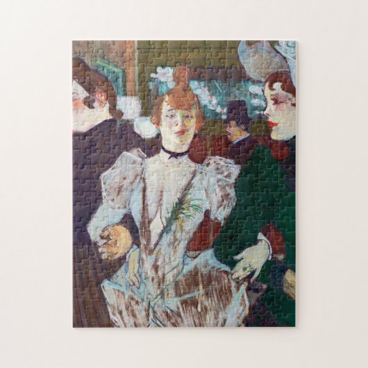 Toulouse-Lautrec - La Goulue Ankunft am Rouge Puzzle (Vertikal)
