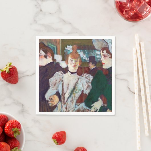 Toulouse-Lautrec - La Goulue Ankunft am Rouge Serviette (Beispiel)