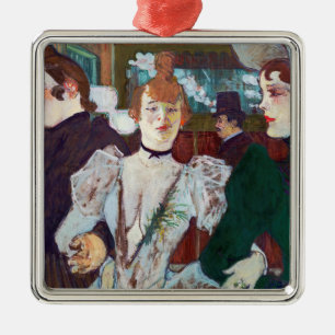 Toulouse-Lautrec - La Goulue Ankunft im Rouge Ornament Aus Metall