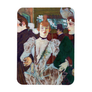 Toulouse-Lautrec - La Goulue kommt beim Rouge an Magnet