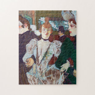 Toulouse-Lautrec - La Goulue kommt im Rouge an Puzzle