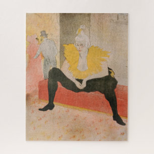 Toulouse-Lautrec - Mademoiselle Cha-u-kao Sitzend Puzzle