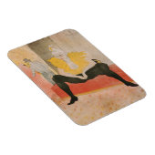 Toulouse-Lautrec - Mademoiselle Cha-u-kao Sitzplat Magnet (Rechte Seite)