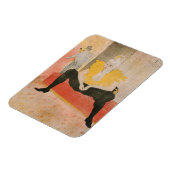 Toulouse-Lautrec - Mademoiselle Cha-u-kao Sitzplat Magnet (Linke Seite)