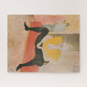 Toulouse-Lautrec - Mademoiselle Cha-u-kao Sitzplat Puzzle (Horizontal)