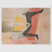 Toulouse-Lautrec - Mademoiselle Cha-u-kao Sitzplat Seidenpapier (Vorderseite)