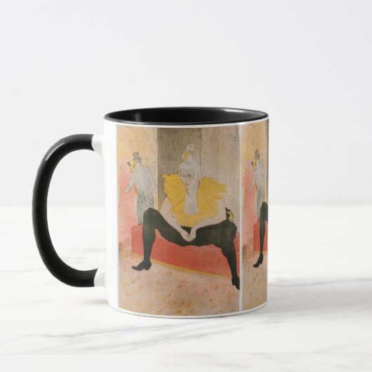 Toulouse-Lautrec - Mademoiselle Cha-u-kao Sitzplat Tasse (Links)