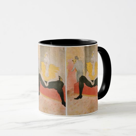 Toulouse-Lautrec - Mademoiselle Cha-u-kao Sitzplat Tasse (VorderseiteRechts)