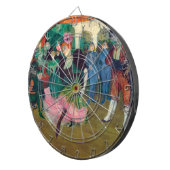 Toulouse-Lautrec - Marcelle Lender, Dancing Bolero Dartscheibe (Vorderseite rechts)