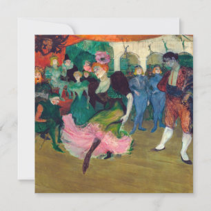 Toulouse-Lautrec - Marcelle Lender, Dancing Bolero Einladung