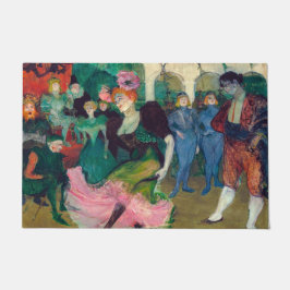 Toulouse-Lautrec - Marcelle Lender, Dancing Bolero Fußmatte