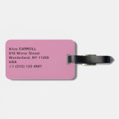 Toulouse-Lautrec - Marcelle Lender, Dancing Bolero Gepäckanhänger (Rückseite horizontal)