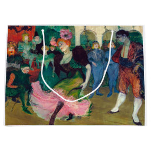 Toulouse-Lautrec - Marcelle Lender, Dancing Bolero Große Geschenktüte
