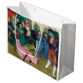 Toulouse-Lautrec - Marcelle Lender, Dancing Bolero Große Geschenktüte (Vorderseite Schrägansicht)
