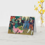 Toulouse-Lautrec - Marcelle Lender, Dancing Bolero Karte (Gelbe Blume)