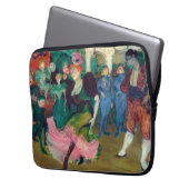 Toulouse-Lautrec - Marcelle Lender, Dancing Bolero Laptopschutzhülle (Vorderseite Links)
