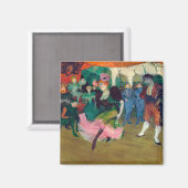 Toulouse-Lautrec - Marcelle Lender, Dancing Bolero Magnet (Vorderseite/Rückseite)
