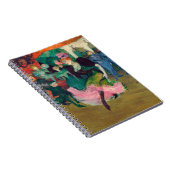 Toulouse-Lautrec - Marcelle Lender, Dancing Bolero Notizblock (Rechte Seite)