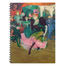 Toulouse-Lautrec - Marcelle Lender, Dancing Bolero Notizblock
