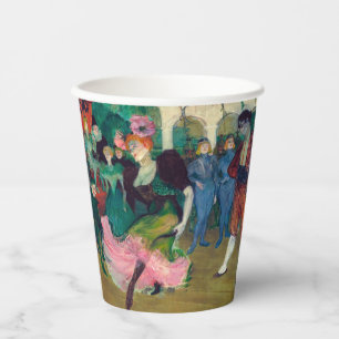 Toulouse-Lautrec - Marcelle Lender, Dancing Bolero Pappbecher