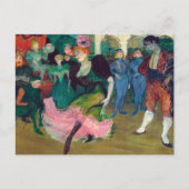 Toulouse-Lautrec - Marcelle Lender, Dancing Bolero Postkarte (Vorderseite)