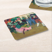 Toulouse-Lautrec - Marcelle Lender, Dancing Bolero Rechteckiger Pappuntersetzer (angewinkelt)