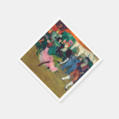 Toulouse-Lautrec - Marcelle Lender, Dancing Bolero Serviette (Ecke)