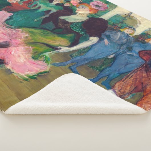 Toulouse-Lautrec - Marcelle Lender, Dancing Bolero Sherpadecke (3/4)