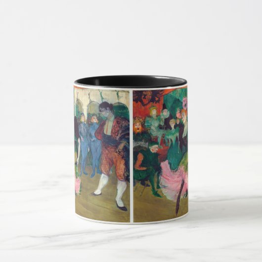Toulouse-Lautrec - Marcelle Lender, Dancing Bolero Tasse (Zentrum)