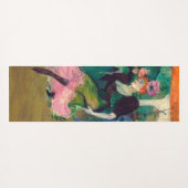 Toulouse-Lautrec - Marcelle Lender, Dancing Bolero Yogamatte (Rückseite (Horizontal))