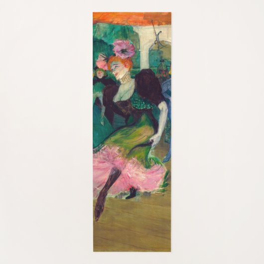 Toulouse-Lautrec - Marcelle Lender, Dancing Bolero Yogamatte (Vorderseite)
