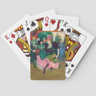 Toulouse-Lautrec - Marcelle Lender, Tanzender Bole Spielkarten
