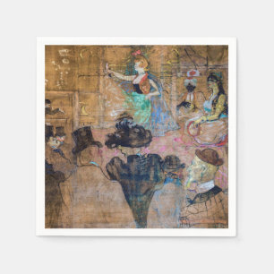 Toulouse-Lautrec - Mauretanzer / Die Almehs Serviette