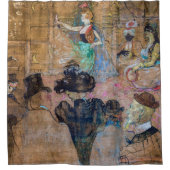 Toulouse-Lautrec - Maurische Tanz / Die Almehe Duschvorhang (Vorderseite)